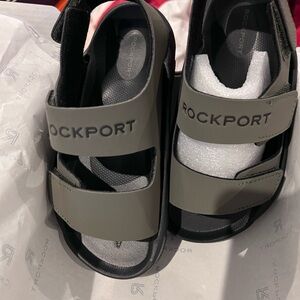 Rockport Kids Black Olive Sandals